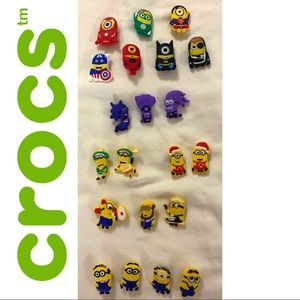 Minions Crocs Jibitz Shoe Charms Pack of 17 Assorted Minions